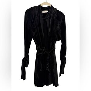 ALC Blaxk Velvet jacket dress size 2